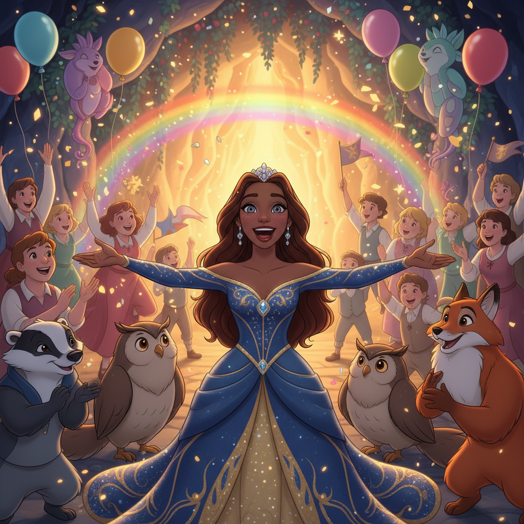 Guiada por el mapa y la sabia tortuga marina, Martina llegó a una cueva submarina oculta tras una co