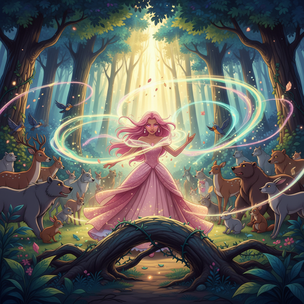 Siguiendo las indicaciones de una ardilla chismosa y la dirección que le señaló un búho sabio, Brill