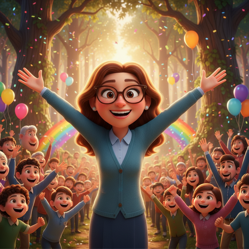 Juntos, se adentraron en el bosque, siguiendo las indicaciones de Ulises. Sandrita escuchaba atentam