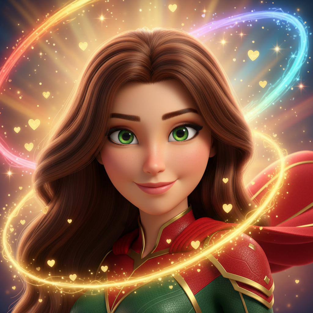 En un pequeño pueblo bañado por el sol, vivía una niña llamada Celeste. No era una niña común y corr