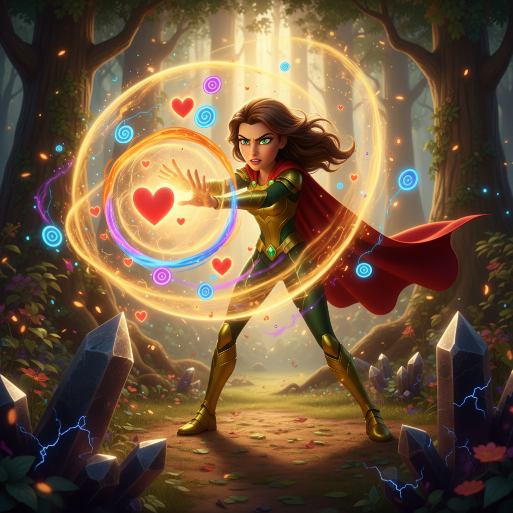 Celeste comenzó su jornada, recorriendo cada calle y cada jardín. Vio cómo las plantas se inclinaban