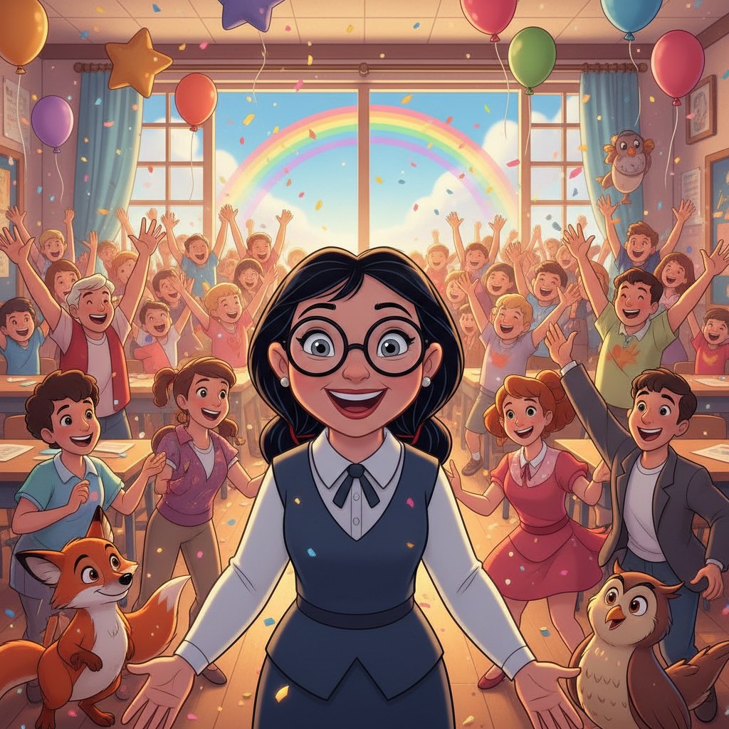 A partir de ese día, Leo comenzó a cambiar. Con el suave toque curativo de Padme y su constante apoy