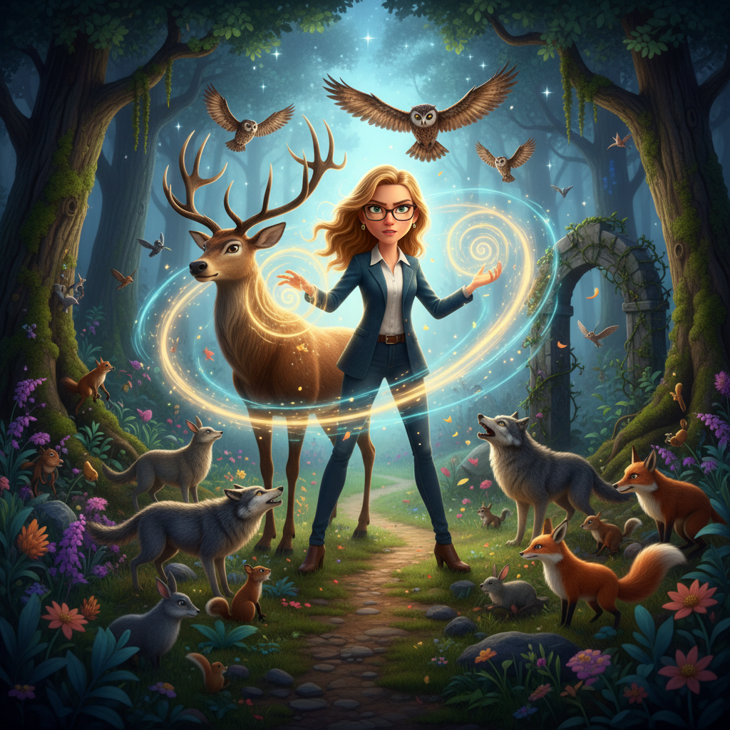 Al amanecer, Estrella Polar se adentró en el bosque, guiada por el revoloteo de un colibrí parlanchí