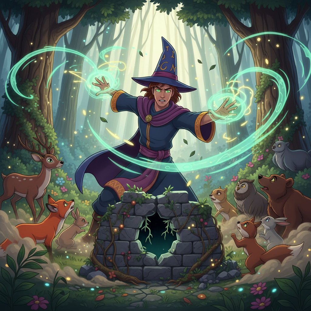 La noticia de la liberación del río se extendió como la pólvora entre los habitantes del bosque. Pro