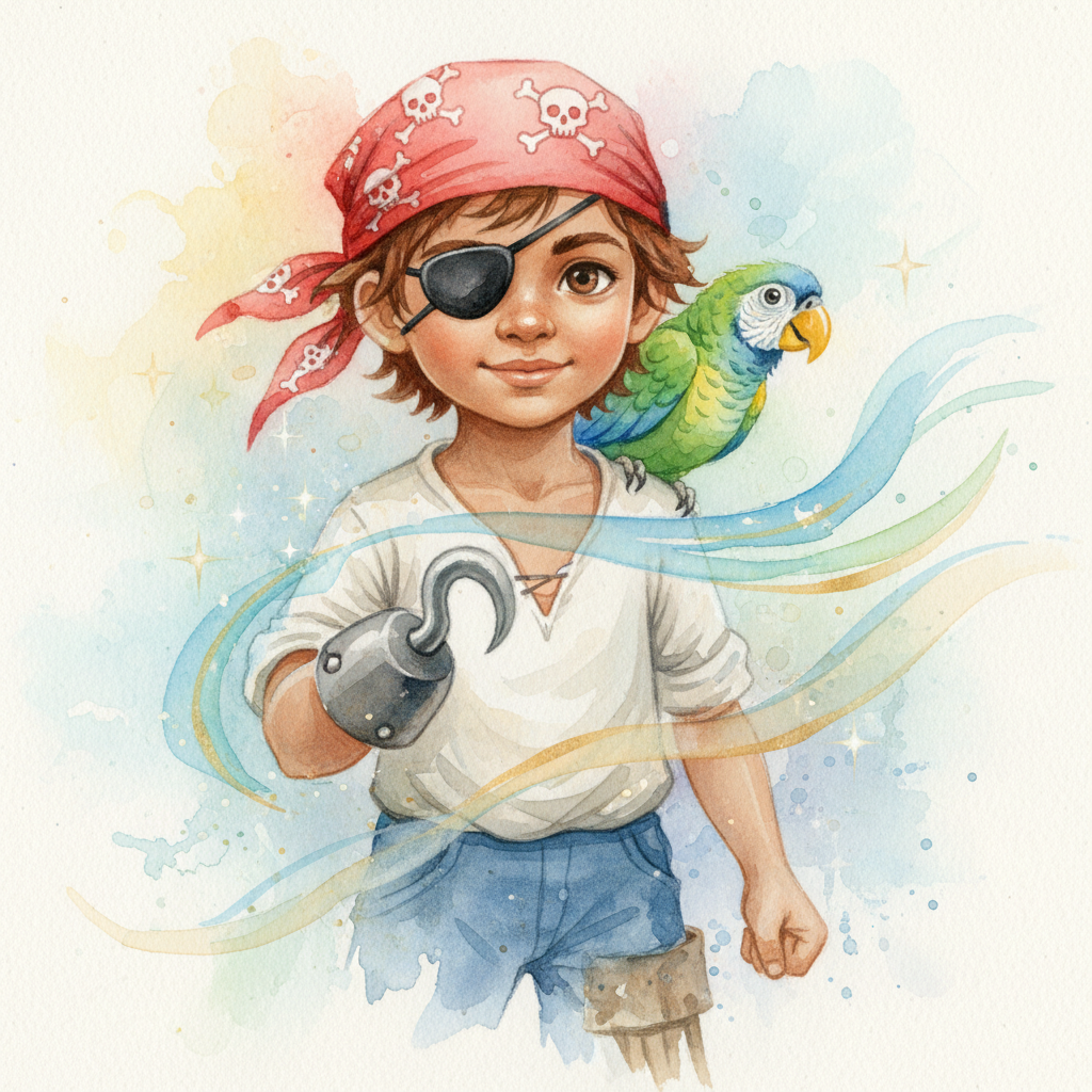 Gabriel Jesús era un joven pirata con una cabellera castaña que revoloteaba al viento y unos ojos ma