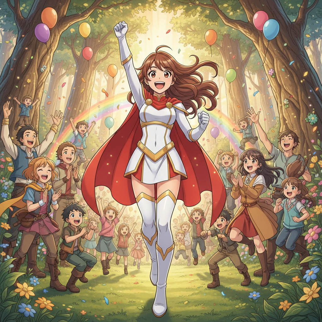 Los castores, agradecidos por la comprensión de Aniroc, prometieron ser más cuidadosos en el futuro 