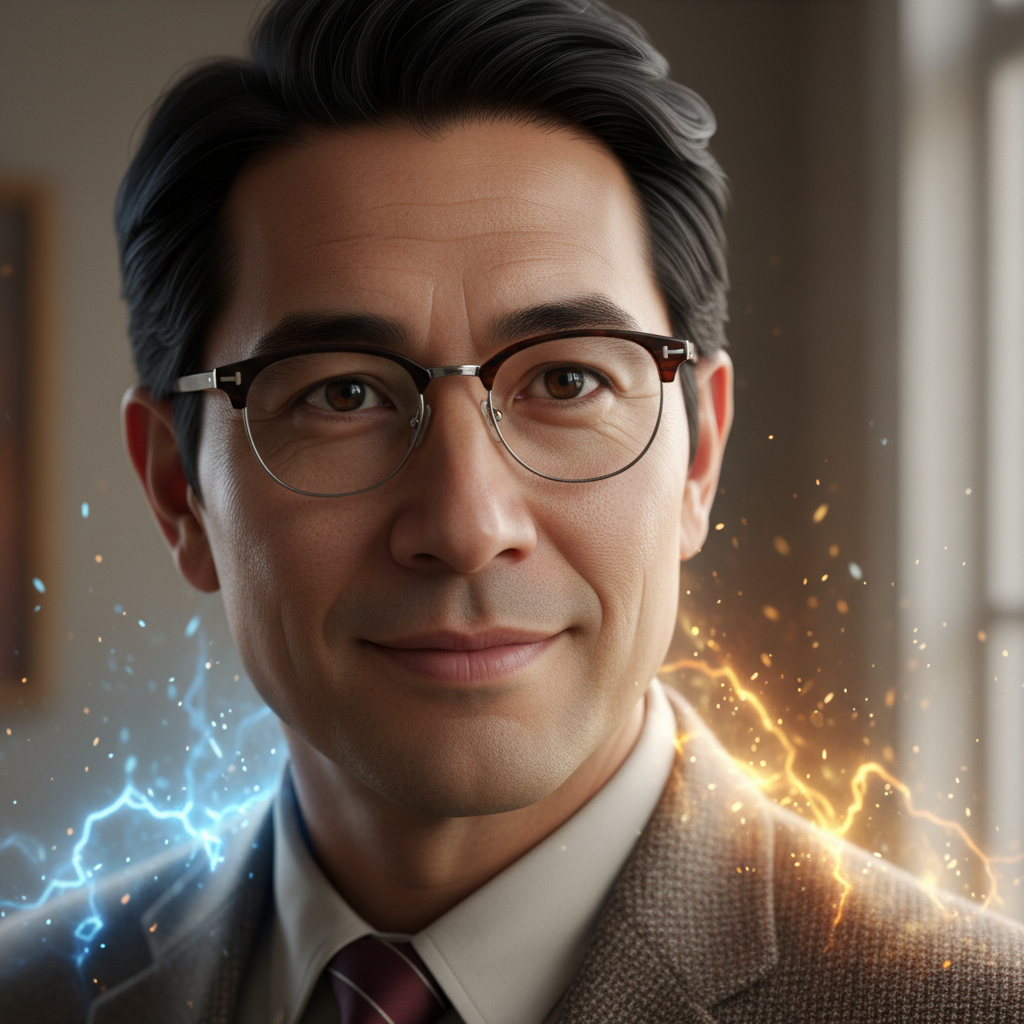 En la bulliciosa ciudad de Luminaria, vivía un hombre extraordinario llamado El Diamante. No era un 