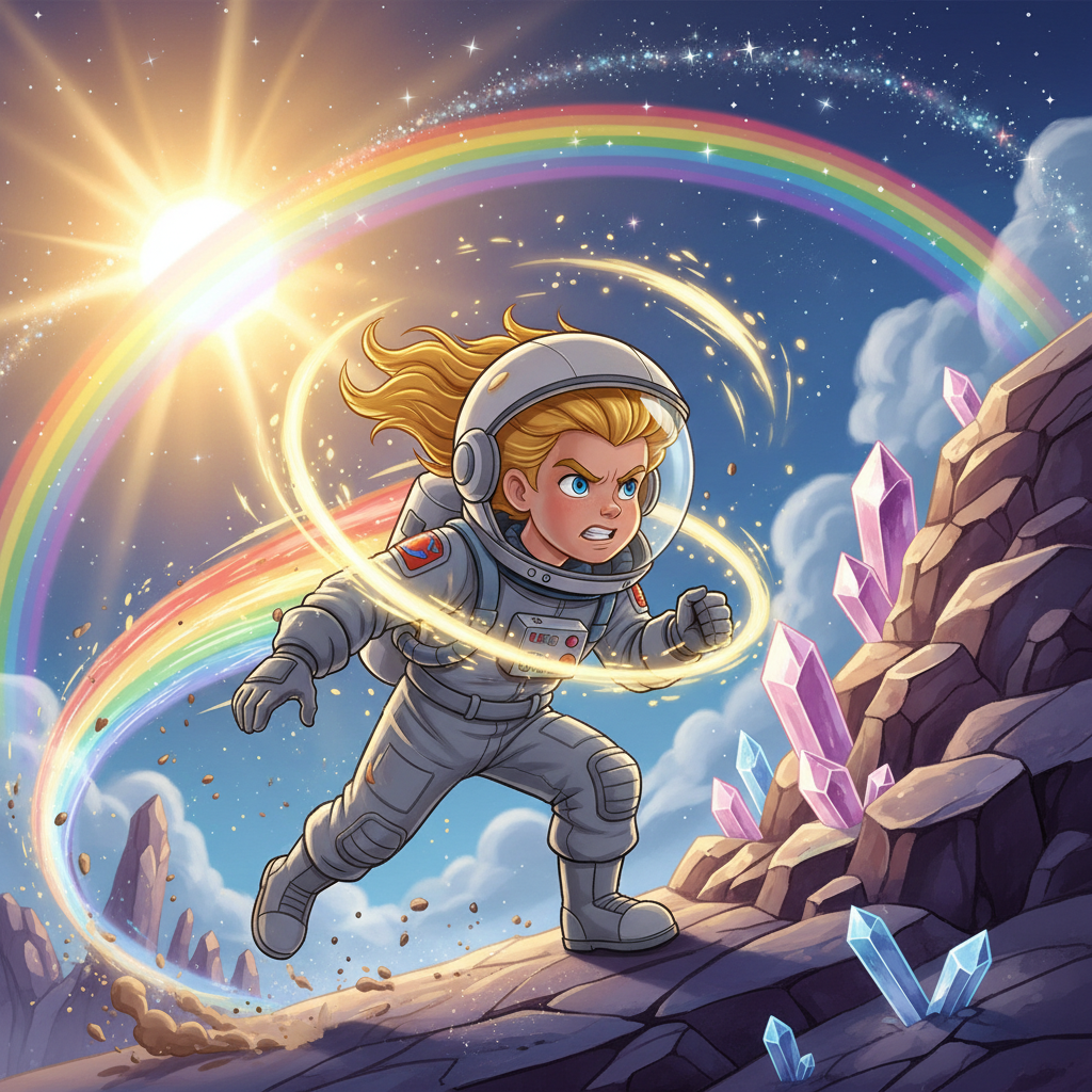 Aran activó su super velocidad. No necesitaba propulsores extras; su propio cuerpo era el motor más 