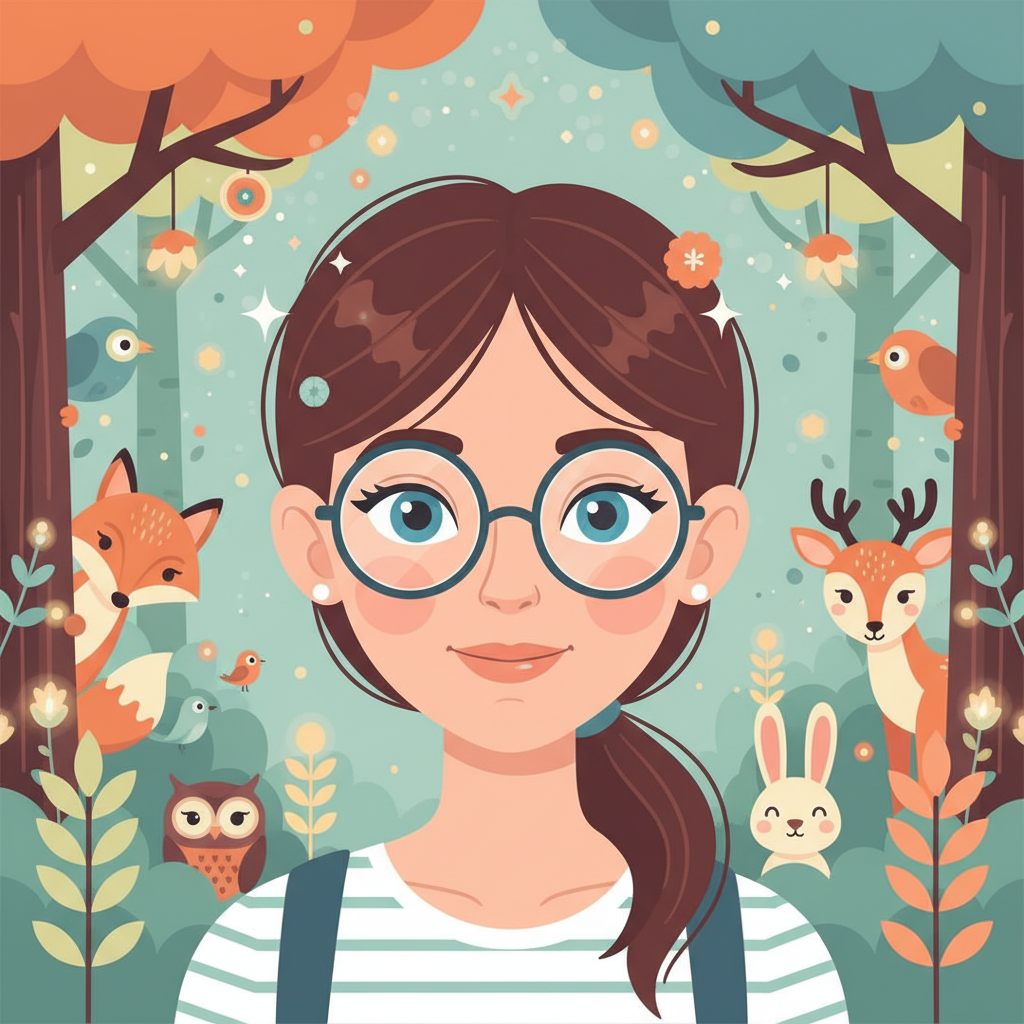 Luna era una niña especial, con rizos castaños que danzaban alrededor de su rostro pecoso y unos ojo