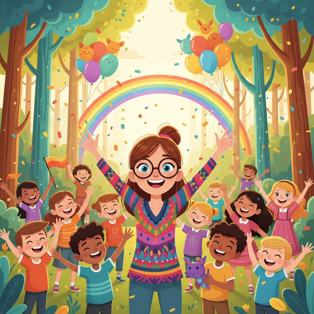 La tarde avanzaba y el sol comenzaba a teñir el cielo de tonos naranjas y rosados. Luna se dirigía a