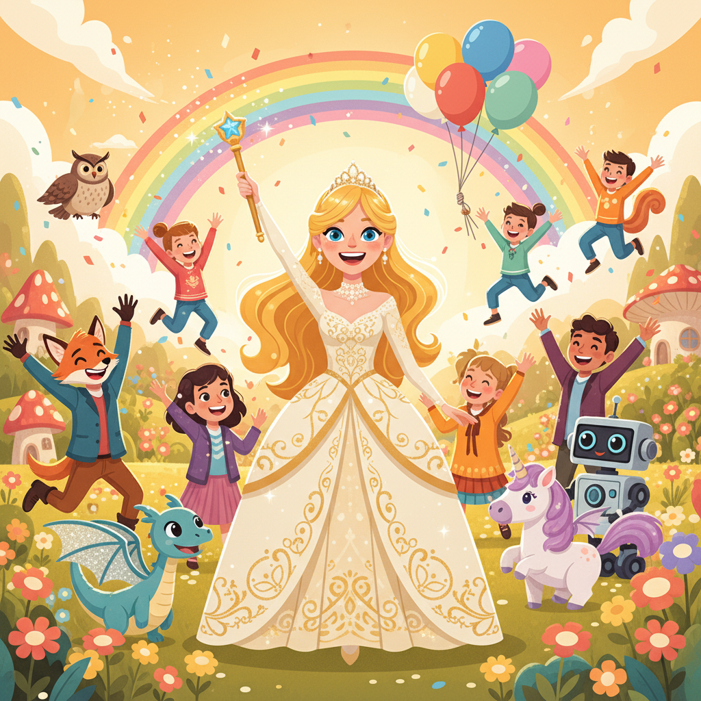 El regreso de Alegría al reino fue triunfal. A medida que se acercaba, la gente notaba un cambio en 