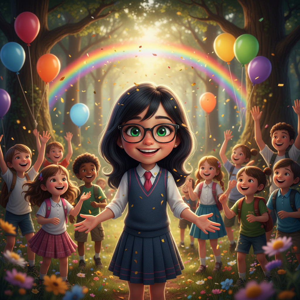 Con la información recopilada, Tina se sintió lista. Orfeo la guió hasta el borde del bosque, donde 