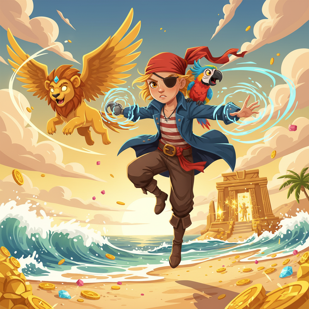 Mientras volaban (Sofía volando y Leo aferrado a su espalda, ambos sonriendo), Leo le contó a Sofía 