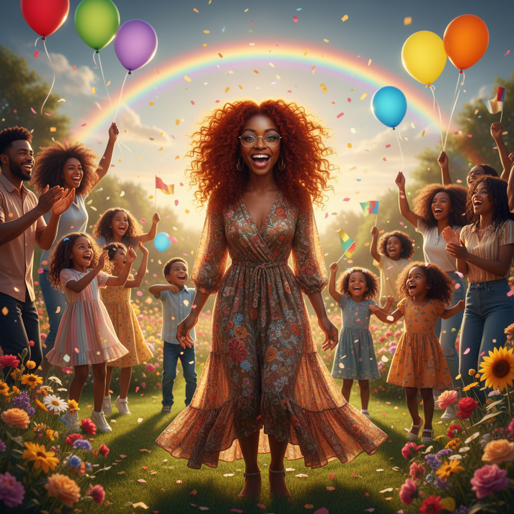 El Jardín Brillante se convirtió en un símbolo del poder de la unidad y la bondad. Los niños aprendi