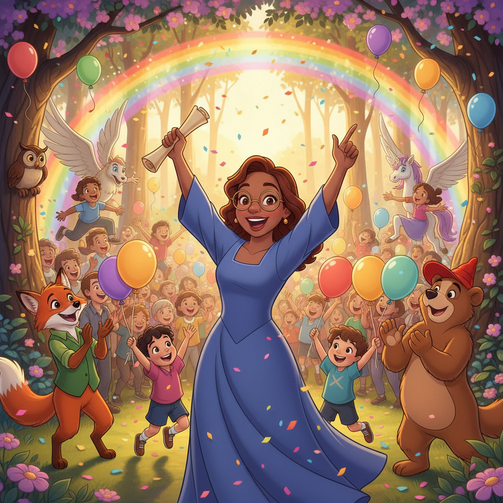 Los días en el bosque continuaron, y Sam siguió siendo la guardiana de la salud y el bienestar de to