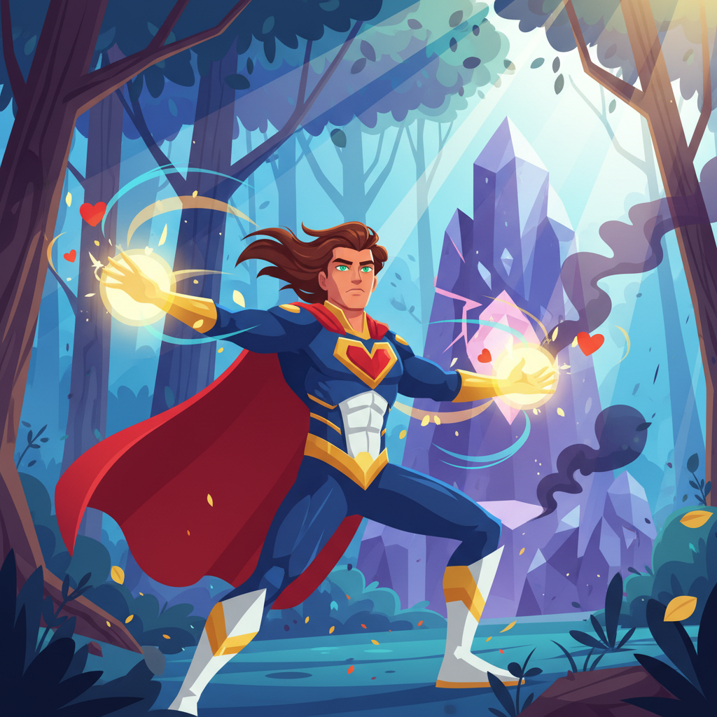 Al adentrarse en la espesura, Frutin se encontró con un espectáculo desolador. Los imponentes árbole