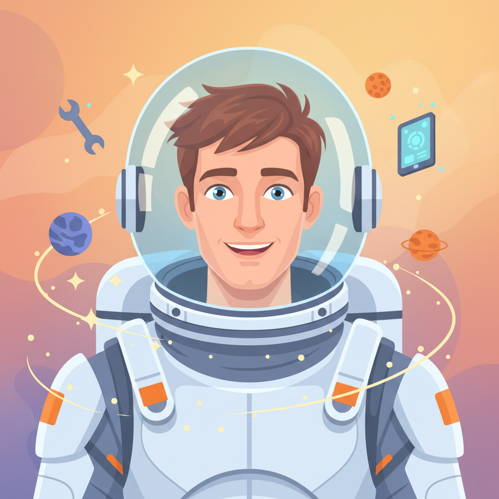 En la vasta y silenciosa extensión del cosmos, flotaba la nave espacial 'Estrella Fugaz'. A bordo, e