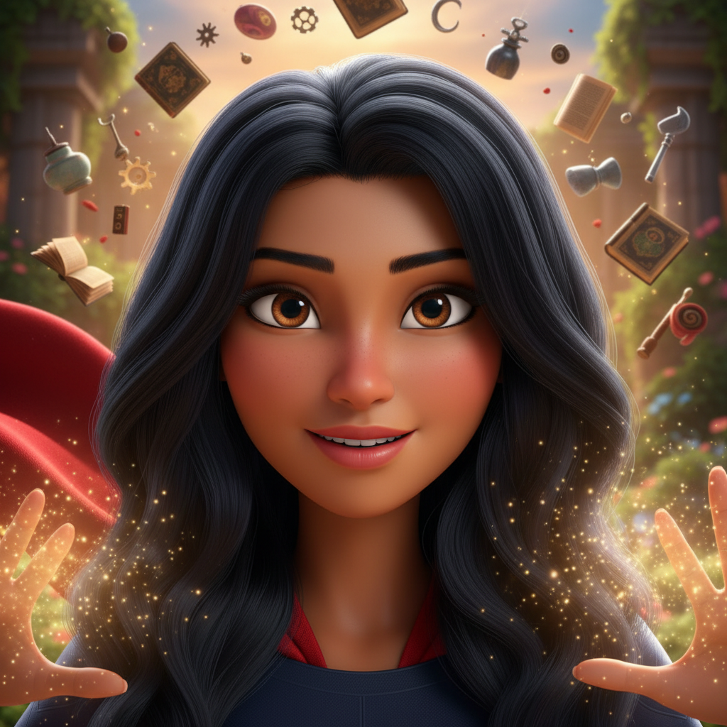 En la vibrante ciudad de Lumina, donde los rascacielos brillaban como diamantes y los parques florec