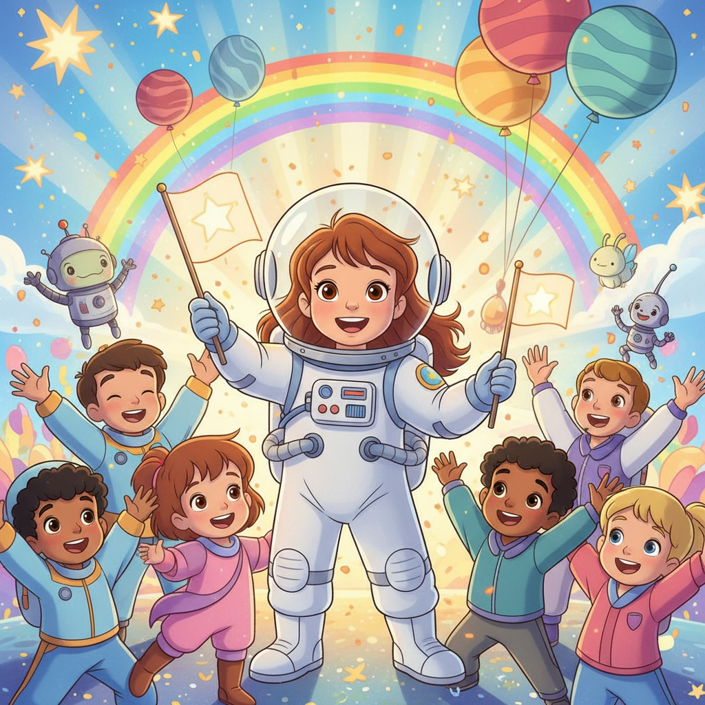 Al llegar, Luna se dio cuenta de que la nebulosa no estaba en silencio, sino que sus habitantes, una