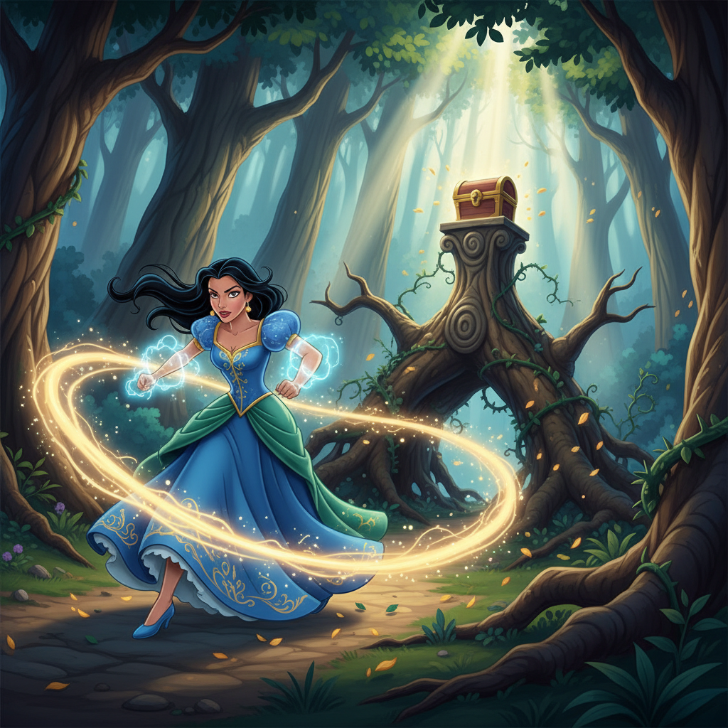 Lupita se acercó con cautela al conejito. "No te preocupes, pequeño", dijo con voz suave, tratando d