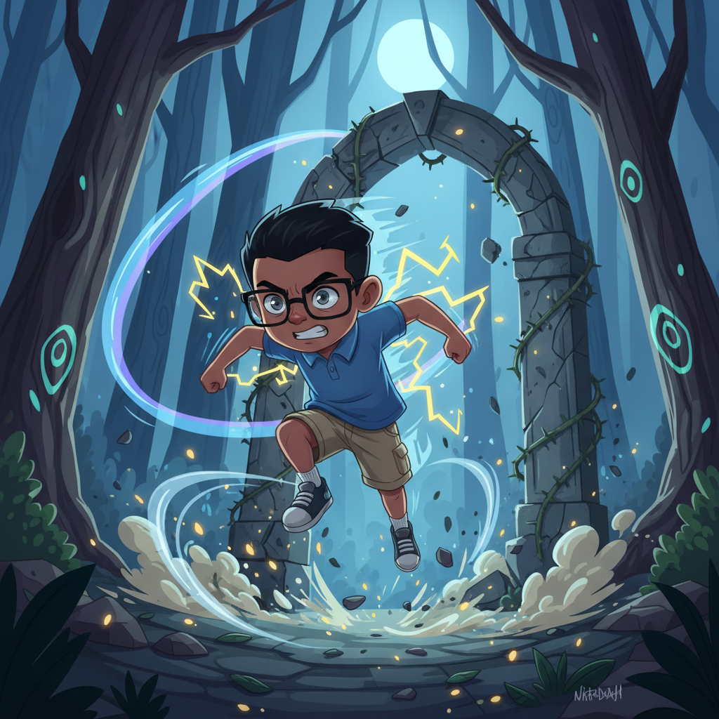 Pero José María guardaba un secreto asombroso: poseía una super velocidad increíble. Cuando nadie lo