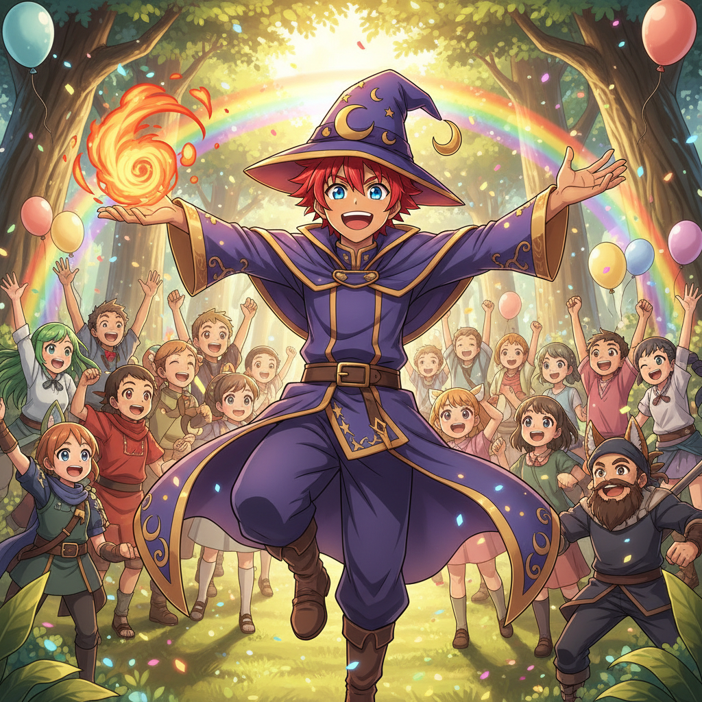 Al llegar al Bosque Encantado, Porco se encontró con un paisaje desolador. El aire estaba pesado y o