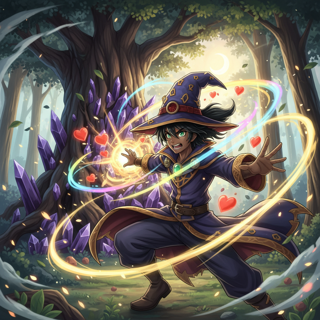 Con la semilla ahora llena de energía, Cremita supo que no podía simplemente dejarla ahí. La colocó 