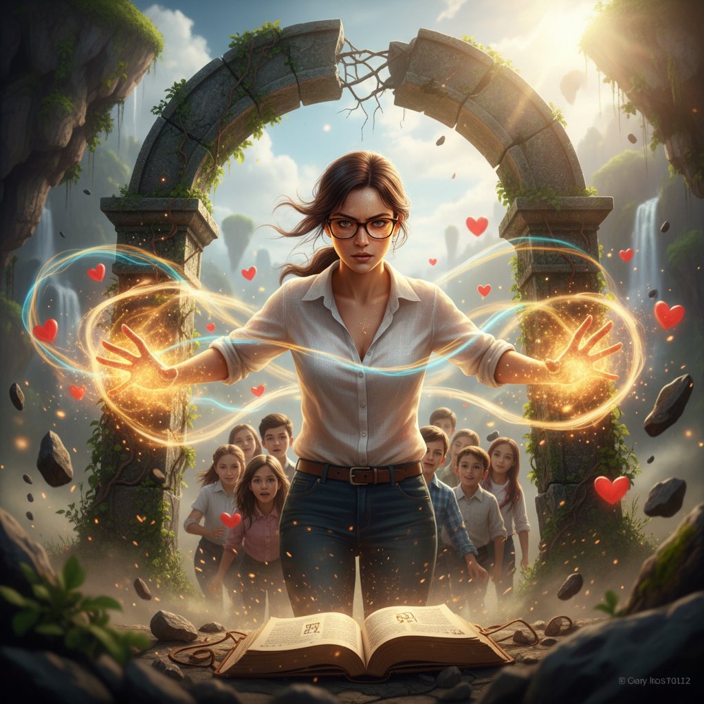 El efecto de la brisa curativa de Yayii era asombroso. Los pájaros heridos, tocados por su don, sint