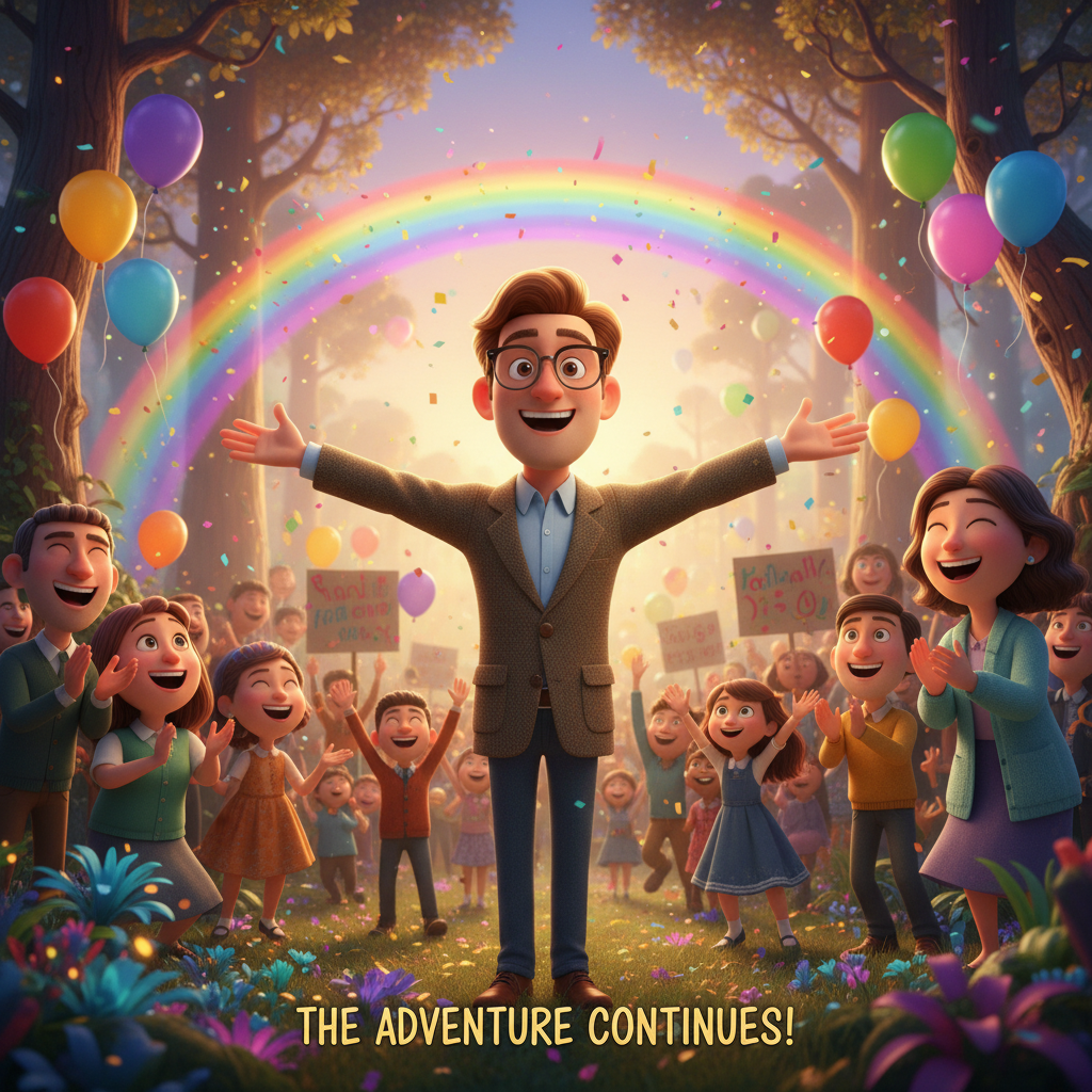 Con el plan en marcha, Bedepé se puso a trabajar. Las ardillas corrían de un lado a otro, haciendo r