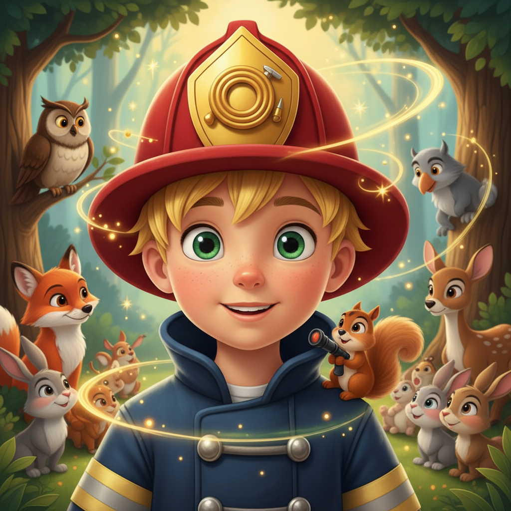 Santiago era un niño con un corazón tan grande como su cabellera rubia, que brillaba como el sol. Su