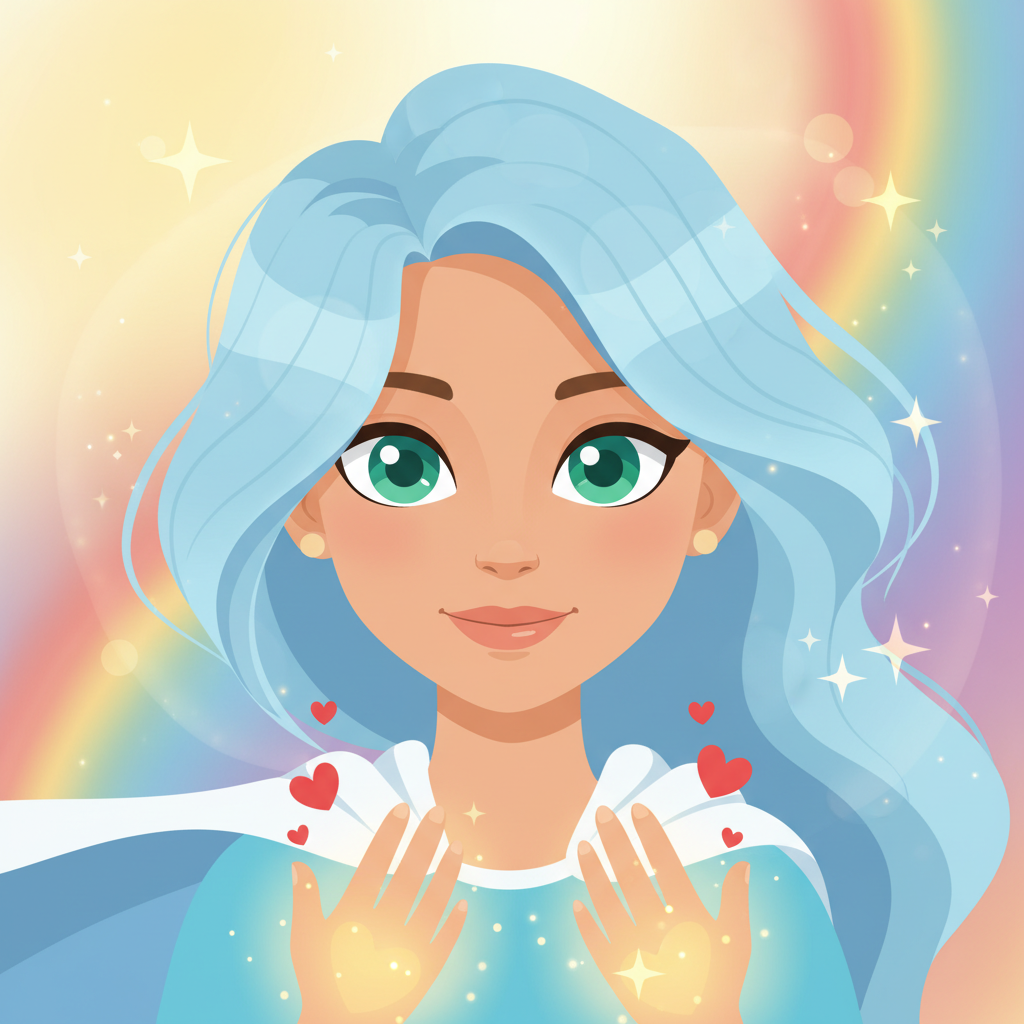 En un pequeño pueblo rodeado de colinas verdes y ríos cristalinos, vivía una niña llamada Meiosis. N