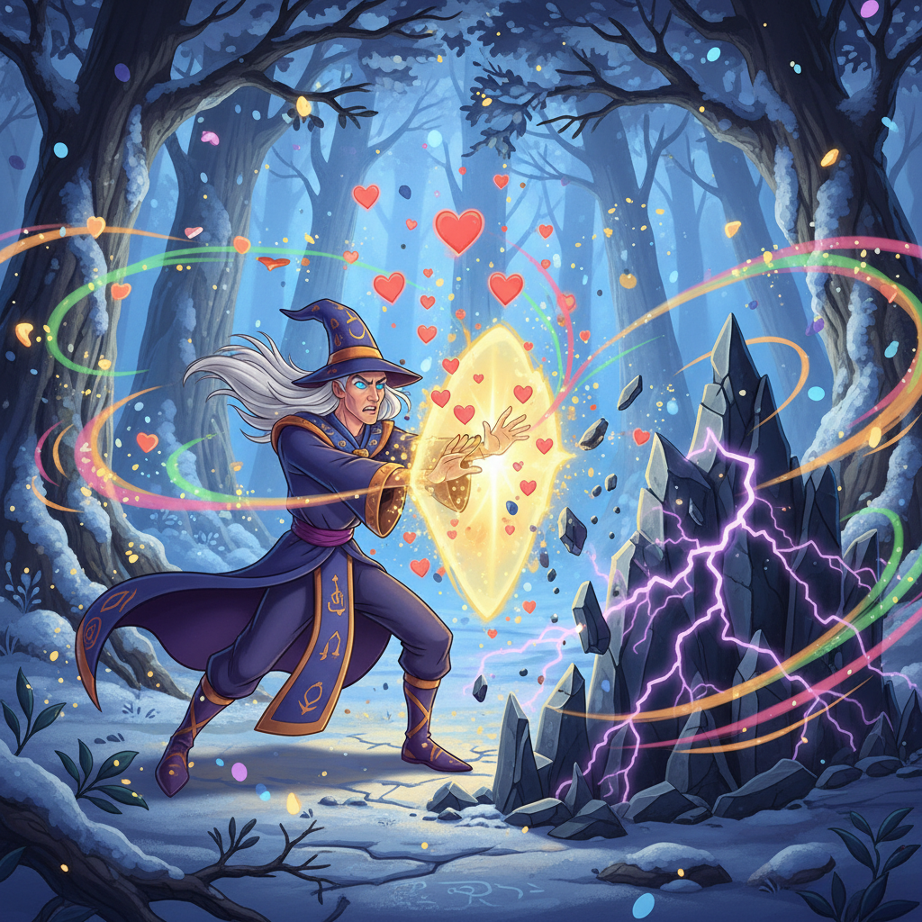 El primer aldeano que encontró Mono De Nieve fue el panadero, un hombre robusto que ahora parecía en