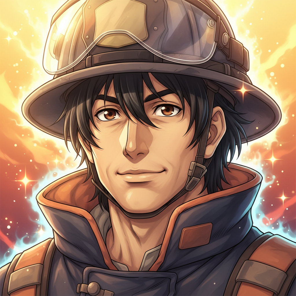 En el corazón de la bulliciosa ciudad de Villa Esperanza vivía José, un bombero con un corazón tan g