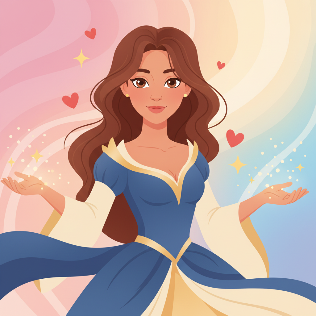 En el reino de Aurora, donde el sol siempre brillaba con un tono dorado, vivía la princesa Marcos Lu