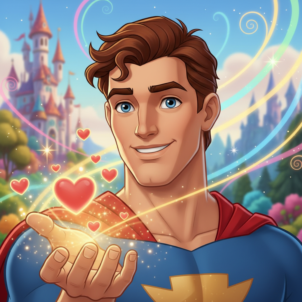 En un mundo lleno de color y maravilla, vivía un niño llamado Gael. Gael no era un niño común y corr