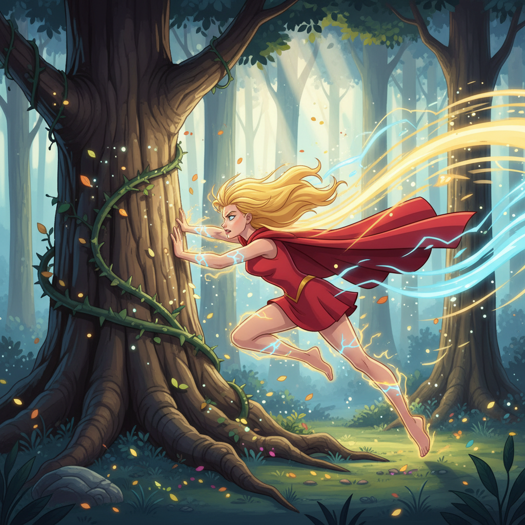 Sol llegó a la base de las Montañas Nubladas en un instante. El humo se hacía más denso, y un olor a