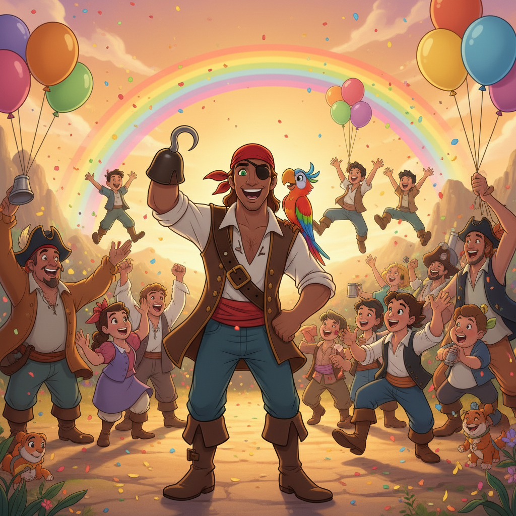 Al regresar a su barco, Luis compartió su descubrimiento con su leal tripulación. Al principio, algu