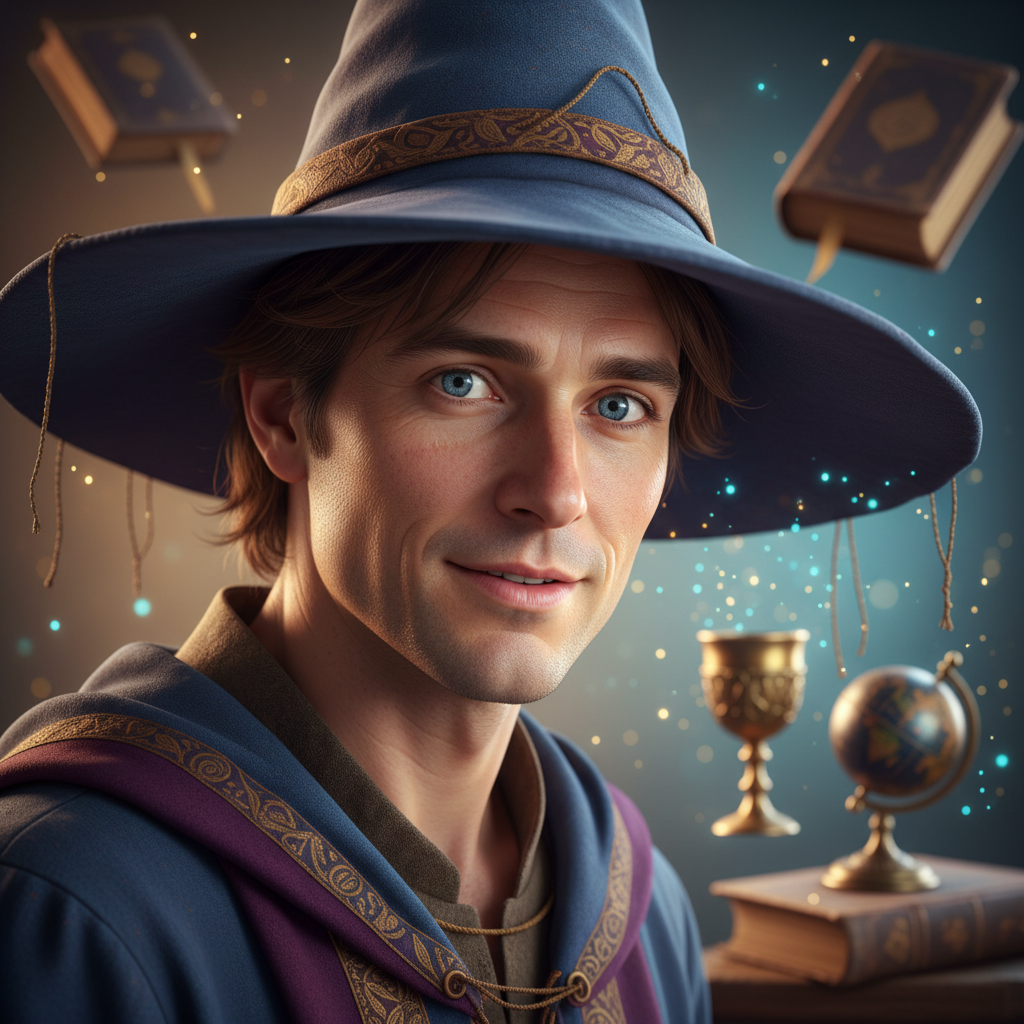 Daisy Potter era una niña mágica con un don extraordinario. Su cabello castaño caía en cascada sobre