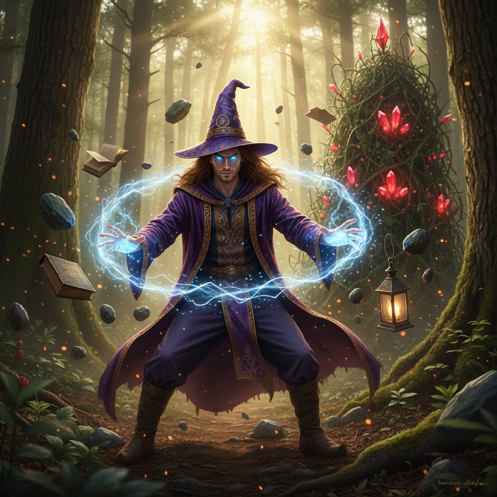 Con la Semilla de la Alegría en su mano, Daisy sintió una energía renovada. El bosque, aunque aún es