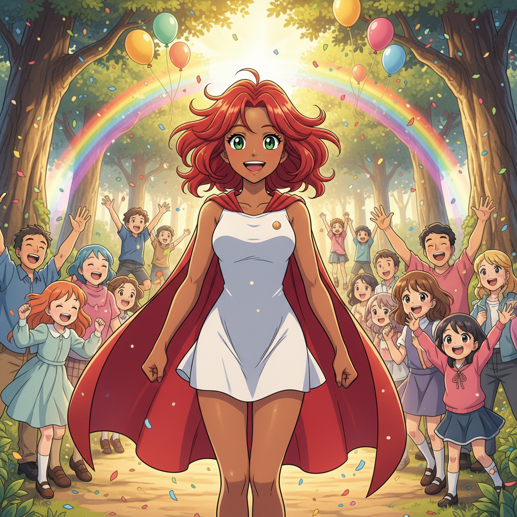 Con determinación, La Fotosíntesis siguió el rastro de la sombra hasta una cueva profunda y oscura. 