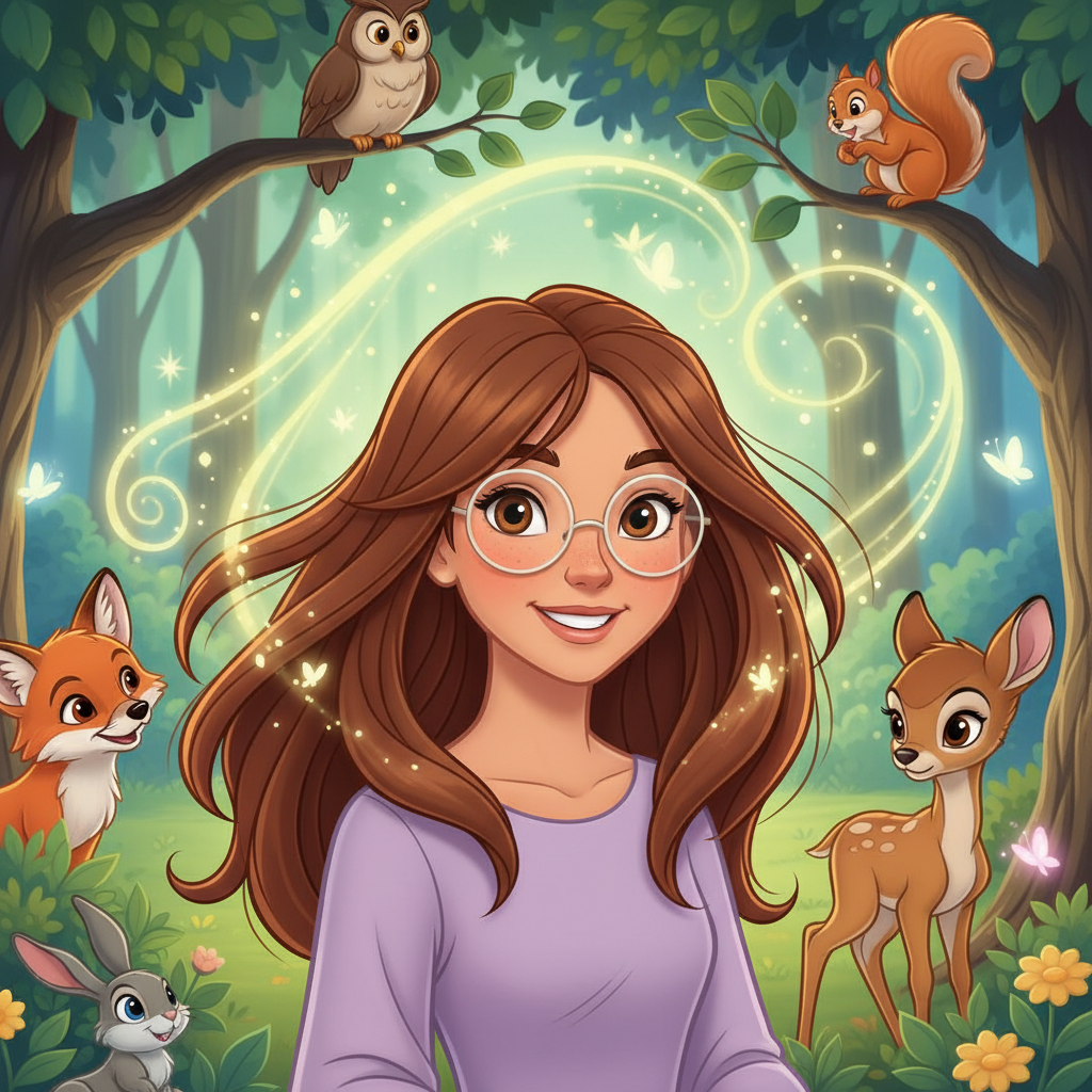 Luisa era una niña muy especial, aunque ella misma no lo sabía al principio. Tenía el cabello castañ