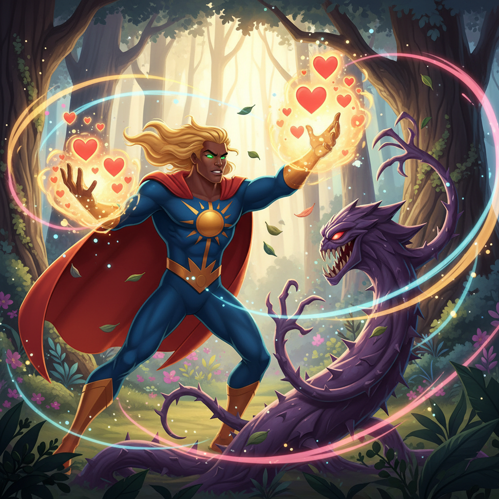 Verdi se adentró en la espesura, buscando la fuente de la enfermedad. El aire se sentía cada vez más