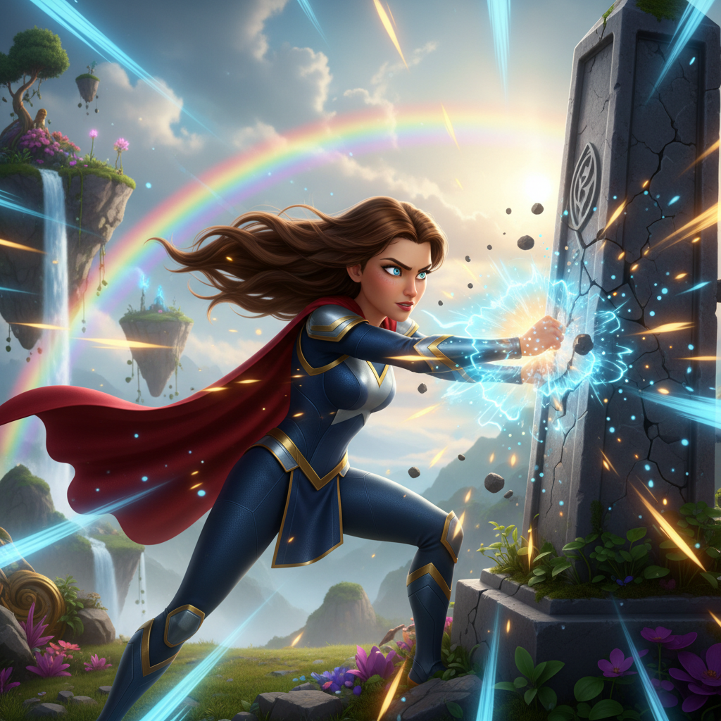 Al llegar al lugar, Tortuga se colocó firmemente en el camino del camión. Respiró hondo, sintiendo e