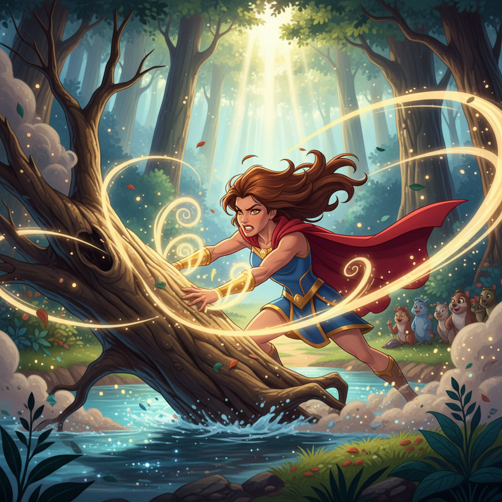 Tras unos momentos, el gigante suspiró profundamente, un suspiro largo y tranquilo que se sintió com