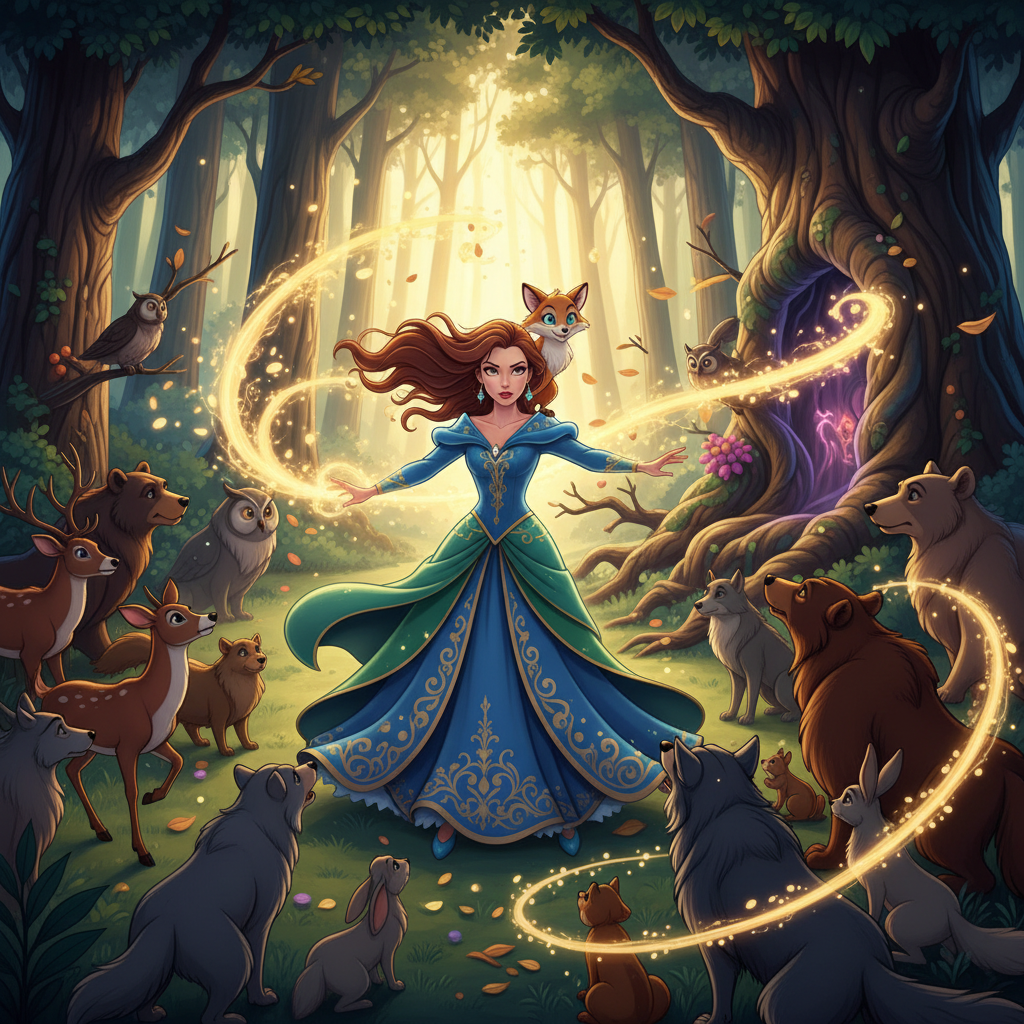 El viaje hacia el río fue rápido, guiados por el instinto de las ardillas y el conocimiento de Bruno