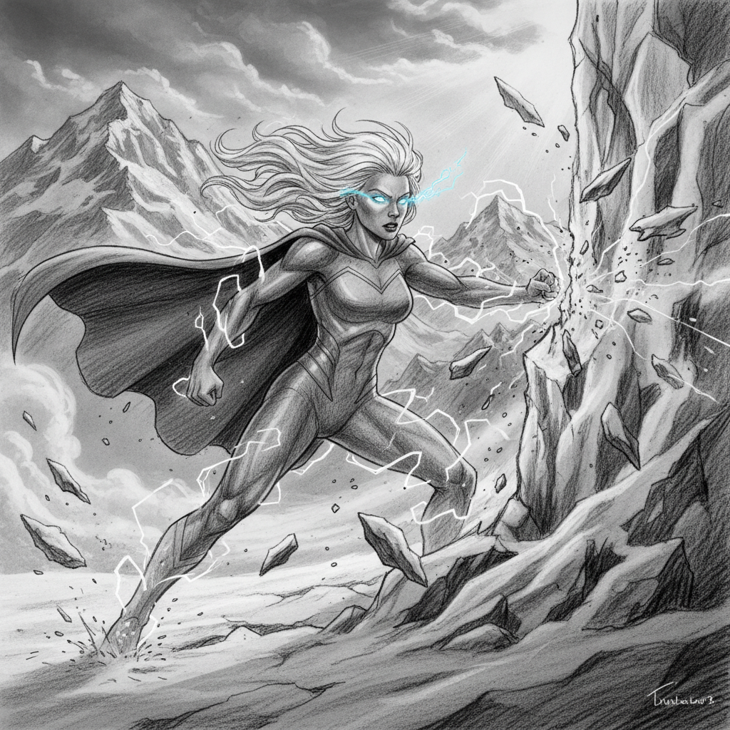 Un día, una sombra de preocupación se cernió sobre Eldoria. La Montaña Dormida, una cumbre que se cr