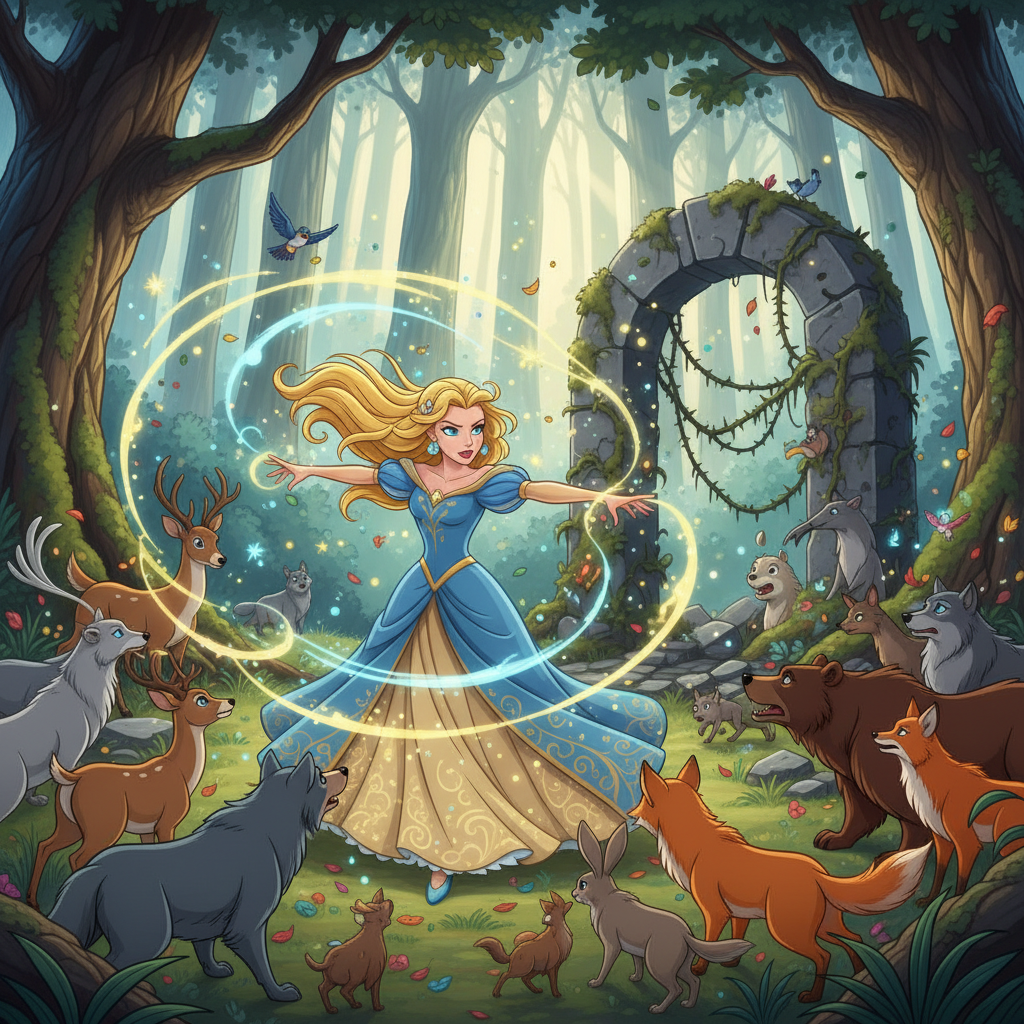 Con paso decidido, Paula se adentró en el bosque, siguiendo el curso del menguante río. A medida que