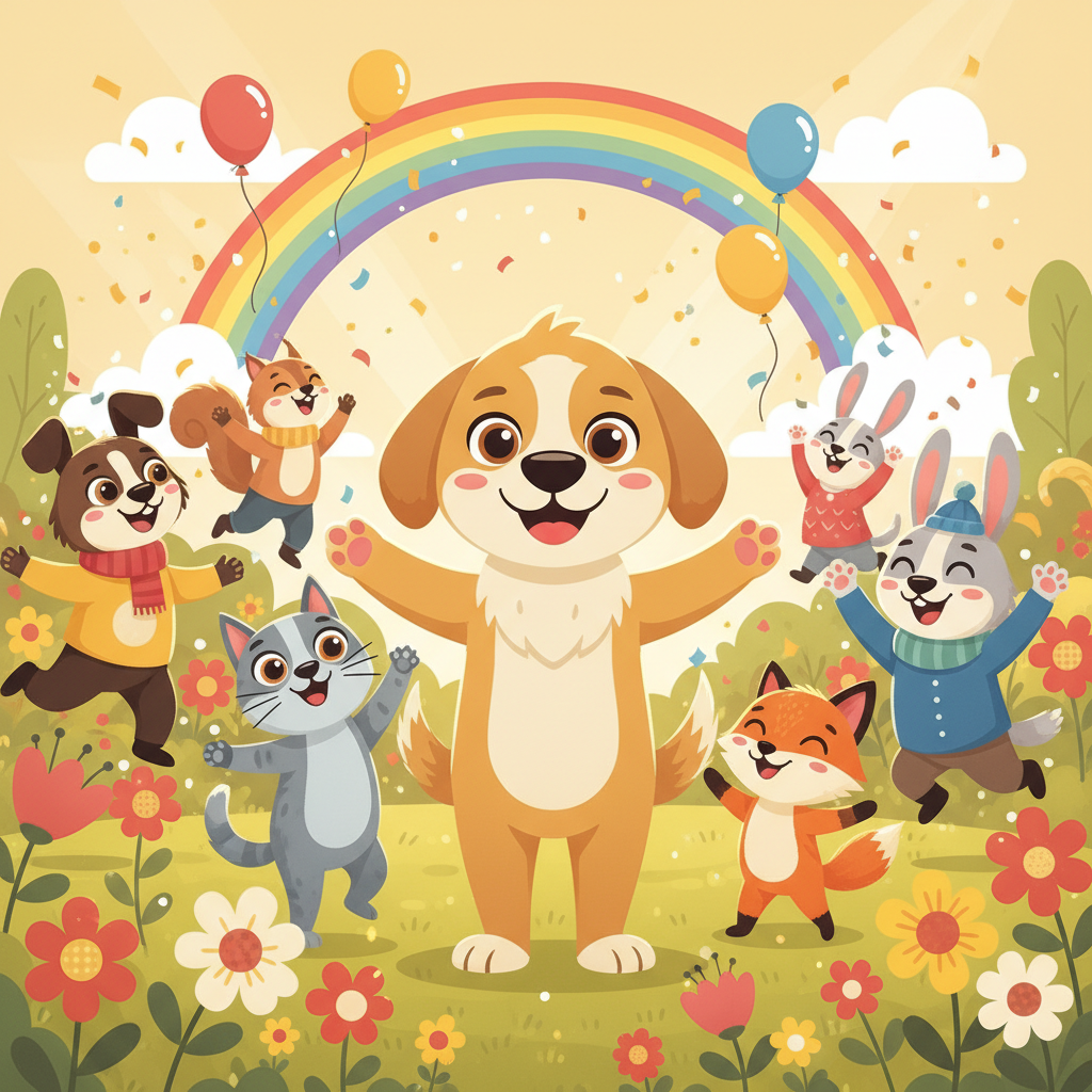 El jardín mágico de Don Raúl y Nube se convirtió en un lugar de encuentro para todos los animales de