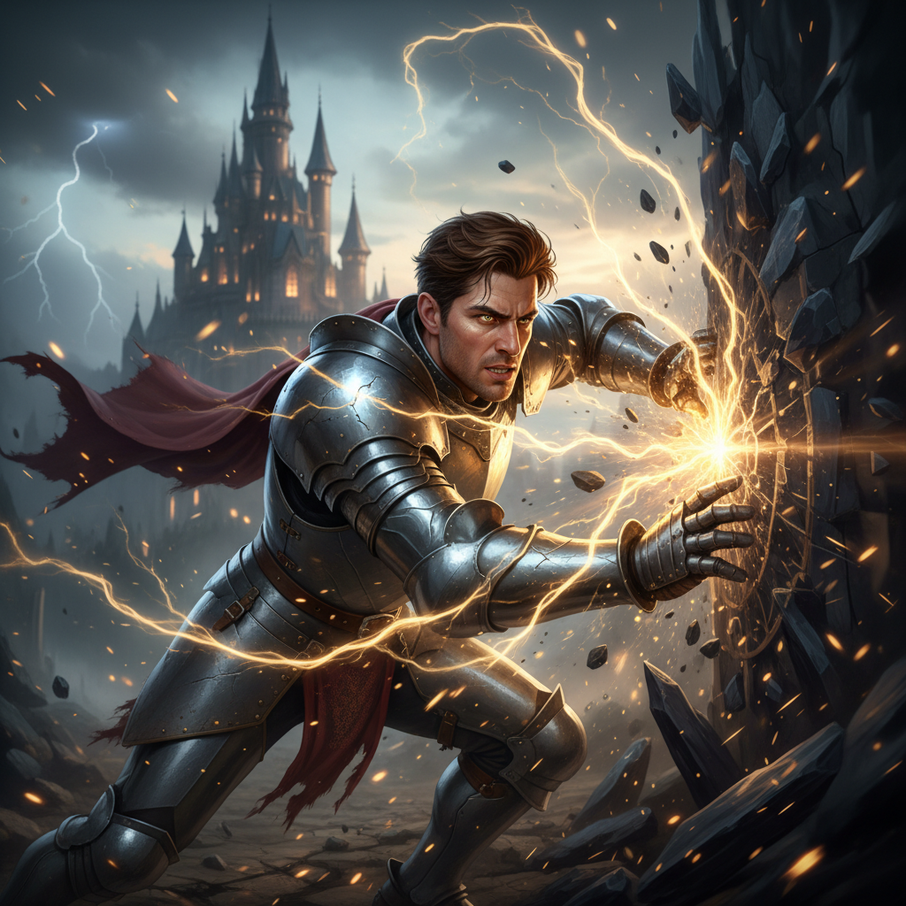 Dentro del castillo, el aire se sentía frío y cargado de magia. Los pasillos estaban envueltos en so