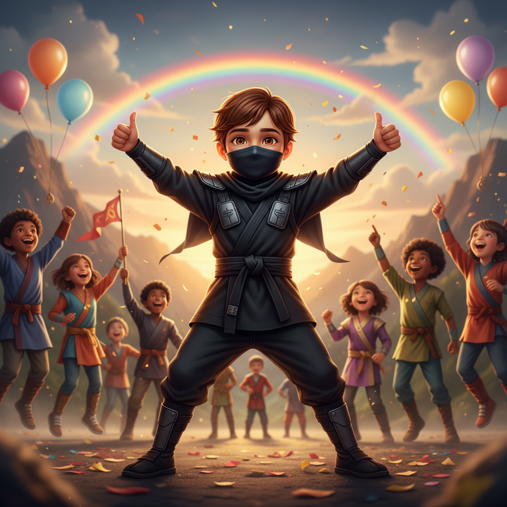 Al salir de la cueva, Tom observó con asombro que el cielo sobre la Montaña Sombreada comenzaba a de